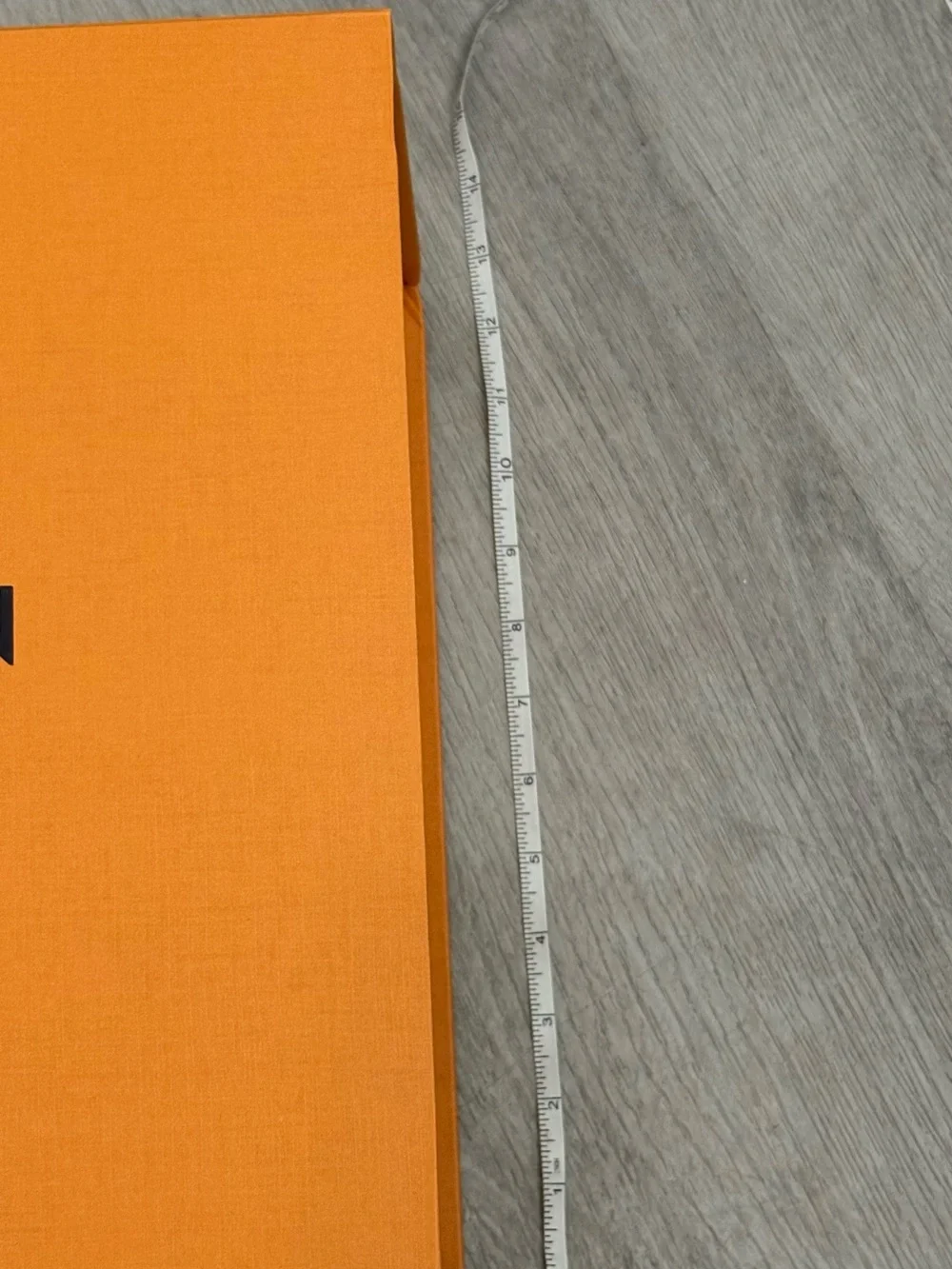 Louis Vuitton Bright Orange Logo Gift Box